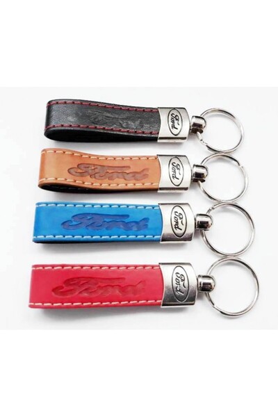 OEM Breloc piele albastru BRE 525