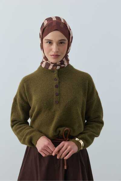 Modakaşmir شال كيرفيلا بنمط لينا