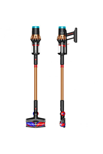 DYSON Aspirator vertical cu piston V16 Animal 492963-01, 315AW, 900W, 1.3l, 70min, LCD, Negru/cupru