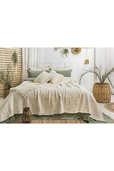 MEET MAYA NATURAL 7 Layer Double Muslin Quilt 240 X 260