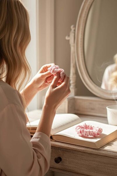 TAKIŞTIR Set of 3 Pink Color Bagel Buckles