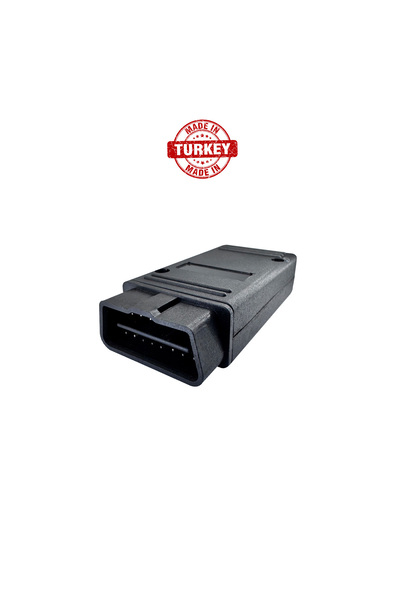 Obd2 Konnektörü Obd2 Adaptörü Obd Erkek Fiş boş Kutu +Siyah