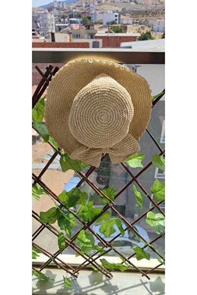 RKSATOLYE HASIR FİYONK DETAYLI ŞAPKA