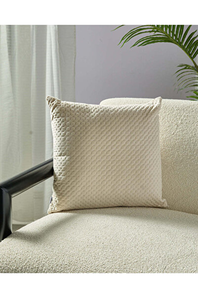 REDTAG Cream Textured Cushion
