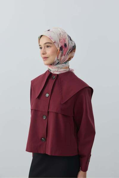 Modakaşmir وشاح من الخيزران بنمط إيفلين