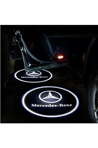 OEM Set lampi portiera logo Mercedes