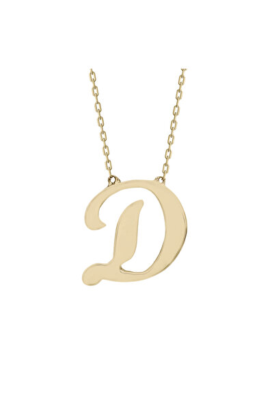 Ariş D Harfi Altın Kolye