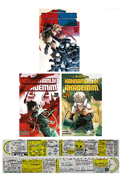 Gerekli Şeyler Yayıncılık Kahramanlık Akademim 27-28-29. Ciltler Manga Seti +...