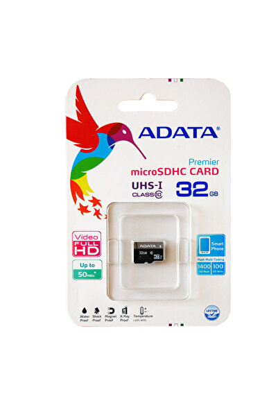 Adata Card microSD de 32 GB clasa 10 - capacitate mare