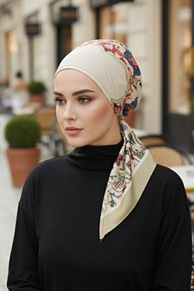 Aisha's Design Μπορεί να συνδεθεί από πίσω, μοτίβο τουρμπάν με καπέλο, DB-202