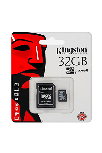 Kingston MicroSD Card 32GB Class 10 with ADATA Adapter