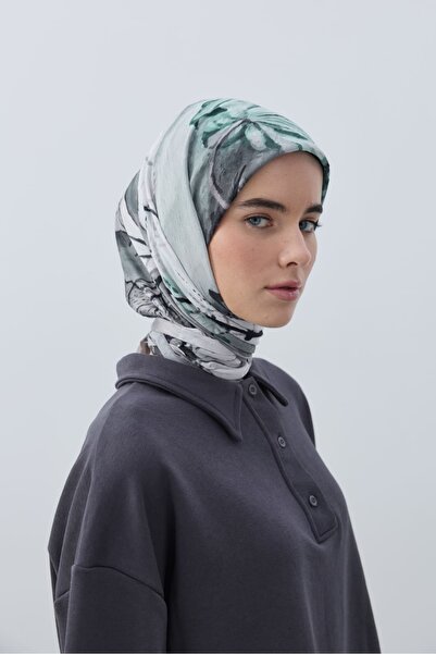 Modakaşmir Seraphy Pattern Bamboo Scarf