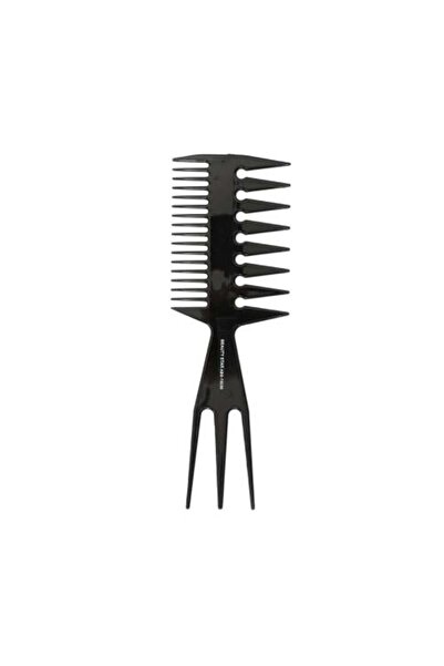 Beauty Star Black Hair Comb ABS-75039