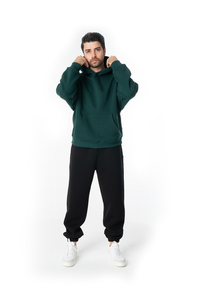 SİYAH UNİSEX JOGGER LASTİKLİ PAÇA EŞOFMAN ALTI