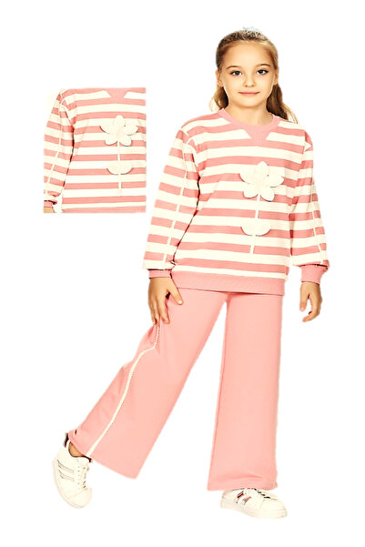 miniklife 2 طقم بناتي من قطعتين مقاس مبطن بالصوف للأعمار من 5-12 سنة (اختيار ...