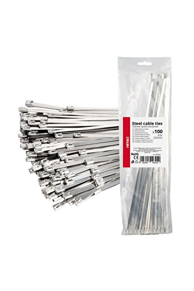 OEM Fasete metalice inox 4,6x350mm 100 buc. AMIO-04324