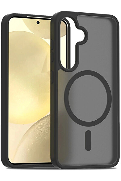 Joko غطاء ليتاتريند سامسونج جالاكسي إس 25 جوتا ماج سيف - أسود