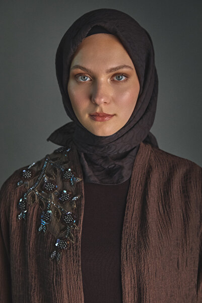 Setrms Yuvarlak Desenli Viskon Eşarp