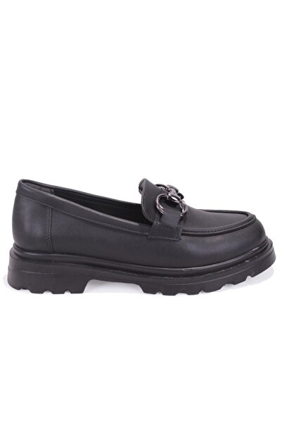 DAGOSTER Dza07-90830 Black Casual Loafer Women's Shoes