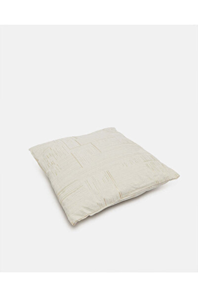 REDTAG Gold Jacquard Cushion