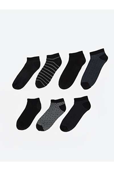 LC Waikiki Patterned Men's Booties Socks 7 Pack