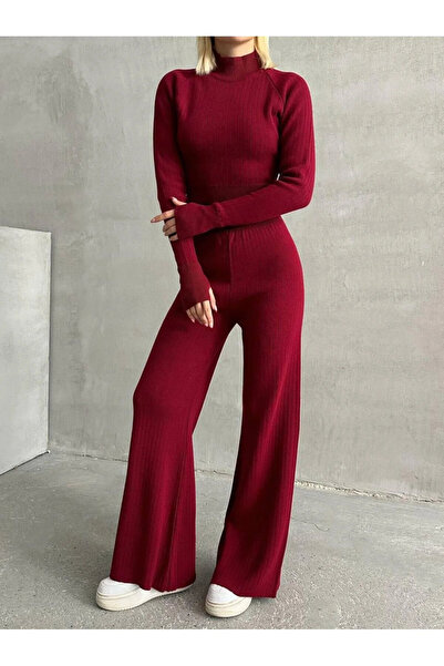 H&E LUXURY DESIGN Set de tricotaje crop pentru femei