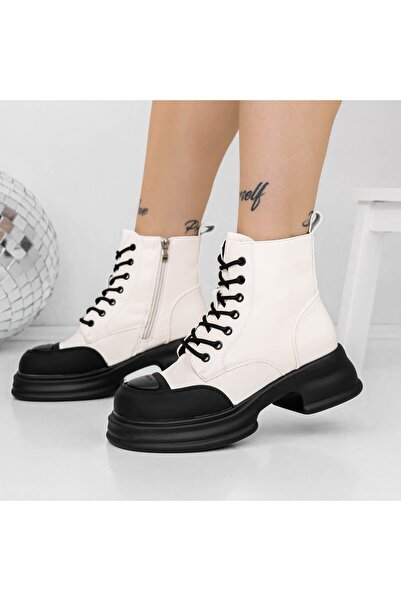 mei Women's Boots 3WL127 White