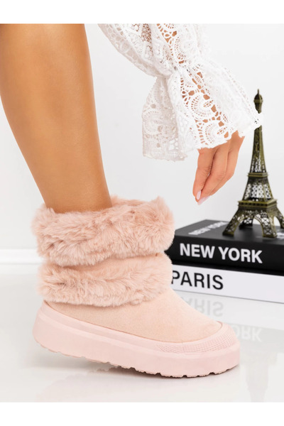 Mulanka Γυναικείες Μπότες UG JD-8 Ροζ