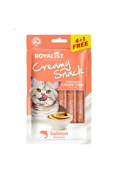 Royalist Creamy Snack Kedi Ödül Maması – 5’li Paket