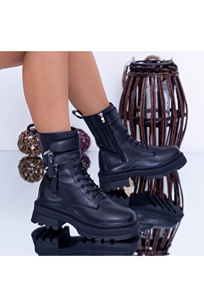 mei Γυναικείες Μπότες WL78 Μαύρες