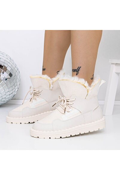 mei Дамски ботуши 3XJ110 Бежови