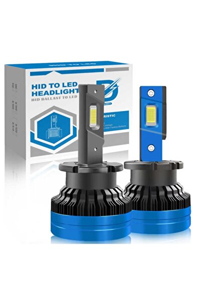 BZRSH Set 2 becuri LED D2S/R, Canbus 100%, HID-to-LED plug & play, 35W/bec, 10000LM, 6500K