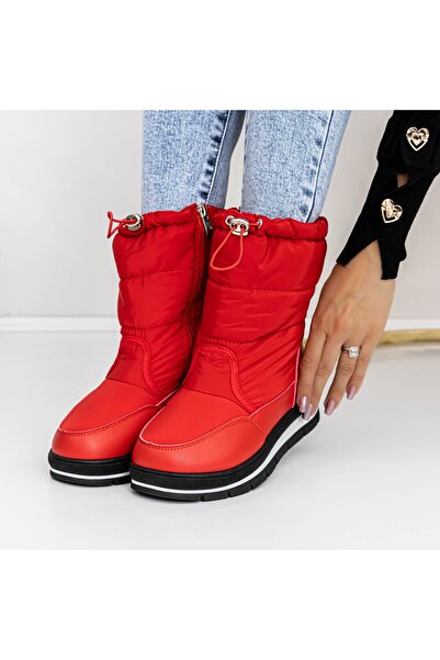 mei Women's Boots 3YKQ15 Red