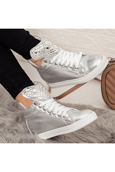 mei Women's Boots K33 Silver