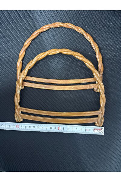 opsiyonel Ahşap görünümlü çanta sapı