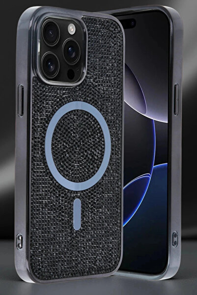 Litae غطاء LitaeTrend لهاتف Apple iPhone 14 Pro Max Helen Magsafe - أرجواني غامق