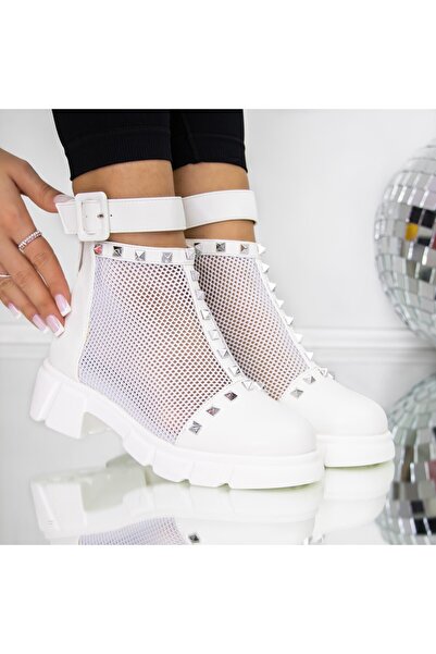 mei Women's Summer Boots 3H8 White