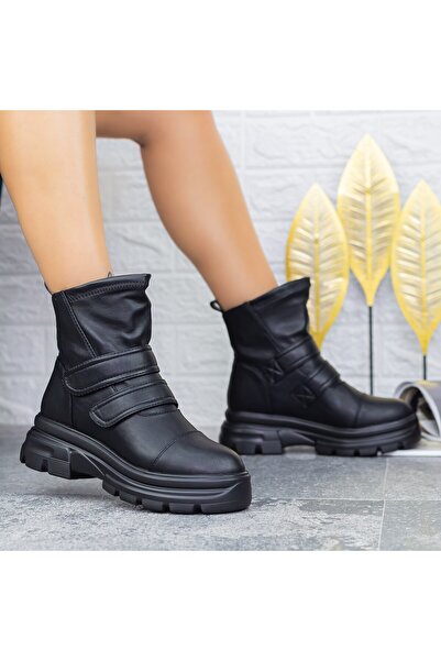 mei Дамски ботуши 2MX369 Черни