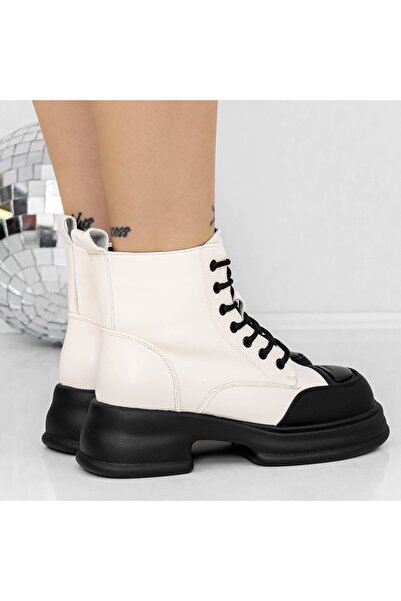 mei Women's Boots 3WL127 White