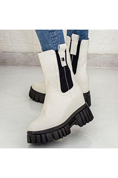 mei Γυναικείες Μπότες SJN366 Μπεζ