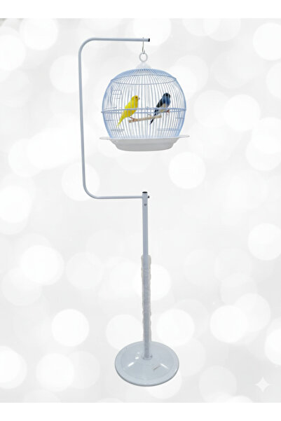 Bird's Bird cage with cage stand suitable for medium and small birds