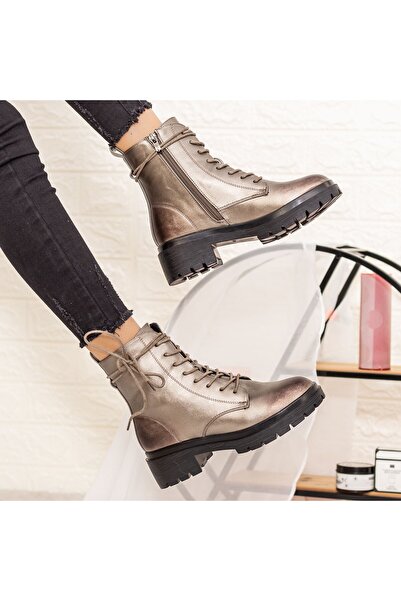 mei Women's Boots MX178 Guncolor