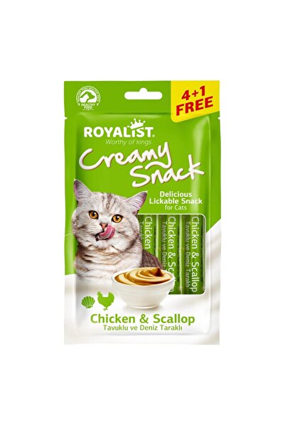 Royalist Creamy Snack Kedi Ödül Maması – 5’li Paket
