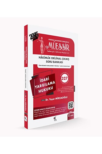 Kuram Kitap MÜESSİR İdari Yargılama Hukuku Soru Bankası