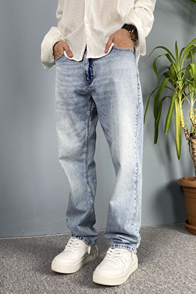 Alışveriş Sokağı Washed Jeans Regular Fit
