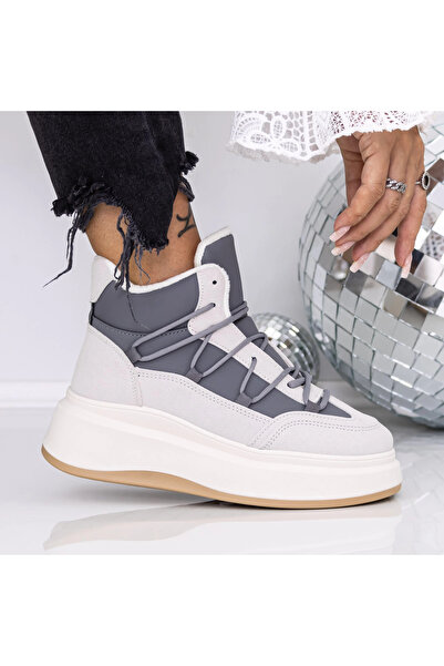 mei Women's Boots 3AGZ108 Grey