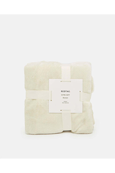 REDTAG Cream Ultra Soft Blanket (Single Size)