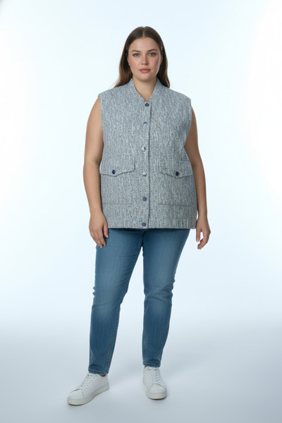 Faik Sönmez Kadın Yelek UW26YLK003