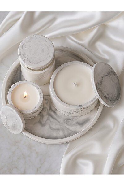 TREND YANKI DEKORATİF SET MUM