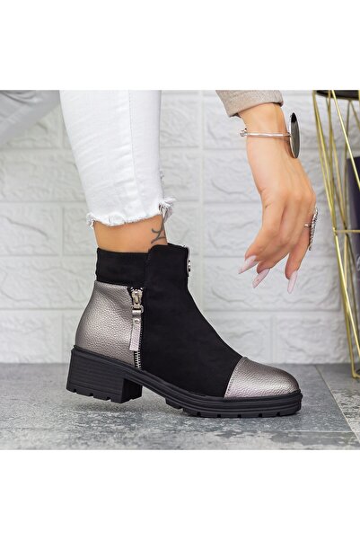 mei Women's Boots 2BQ11 Guncolor-Black